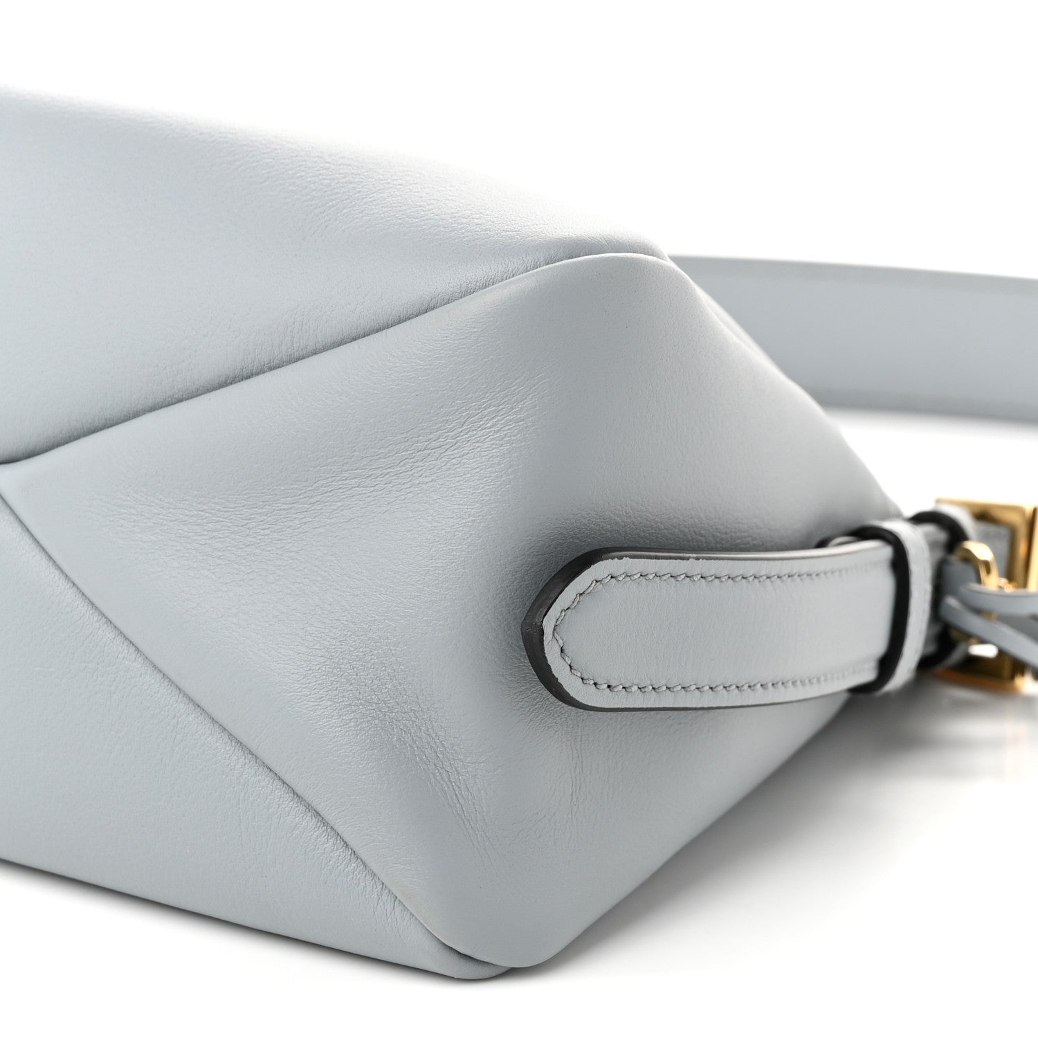 Prada Soft Calfskin Medium Aimee Shoulder Bag Opaline 10 of 10