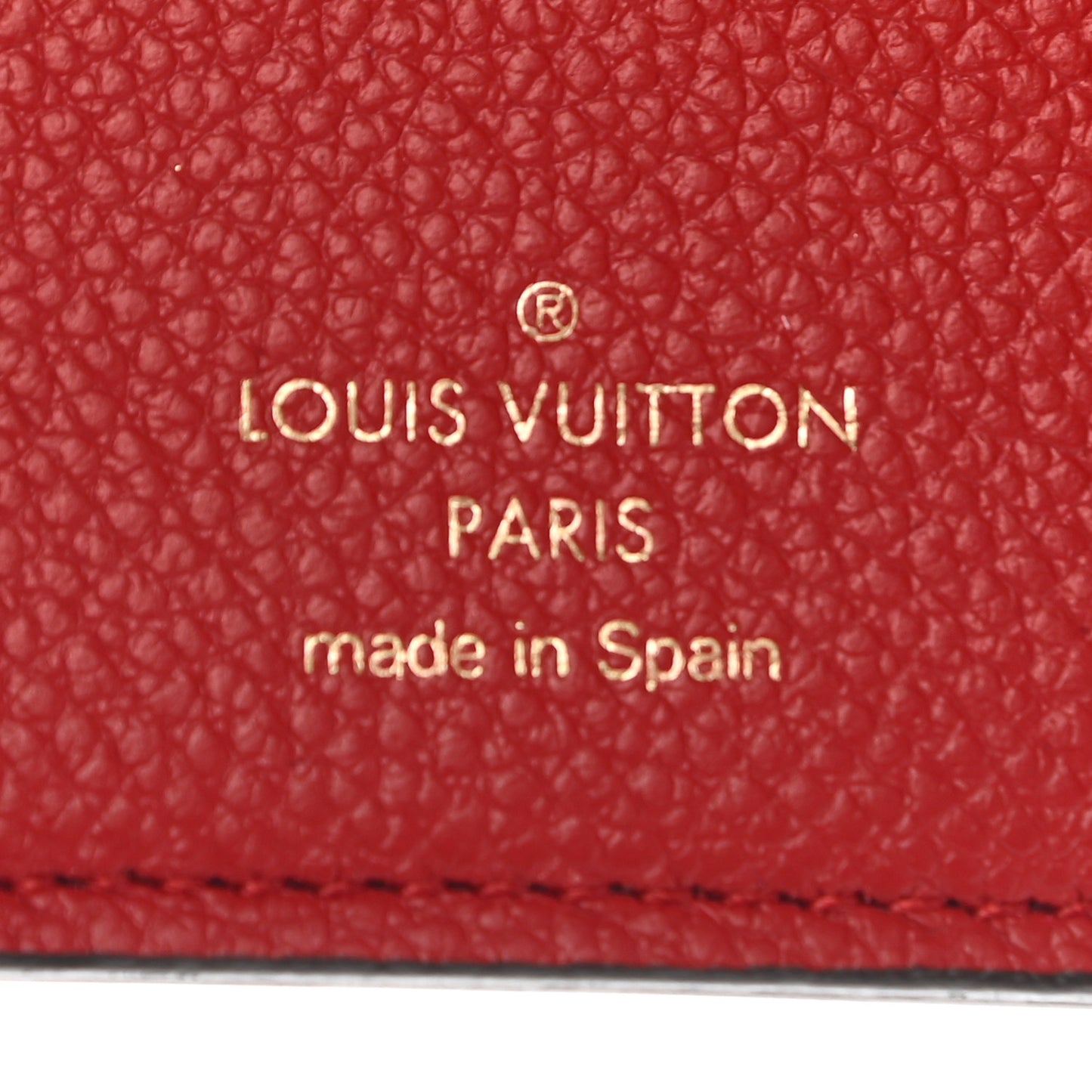 Monogram Pallas Compact Wallet Cherry