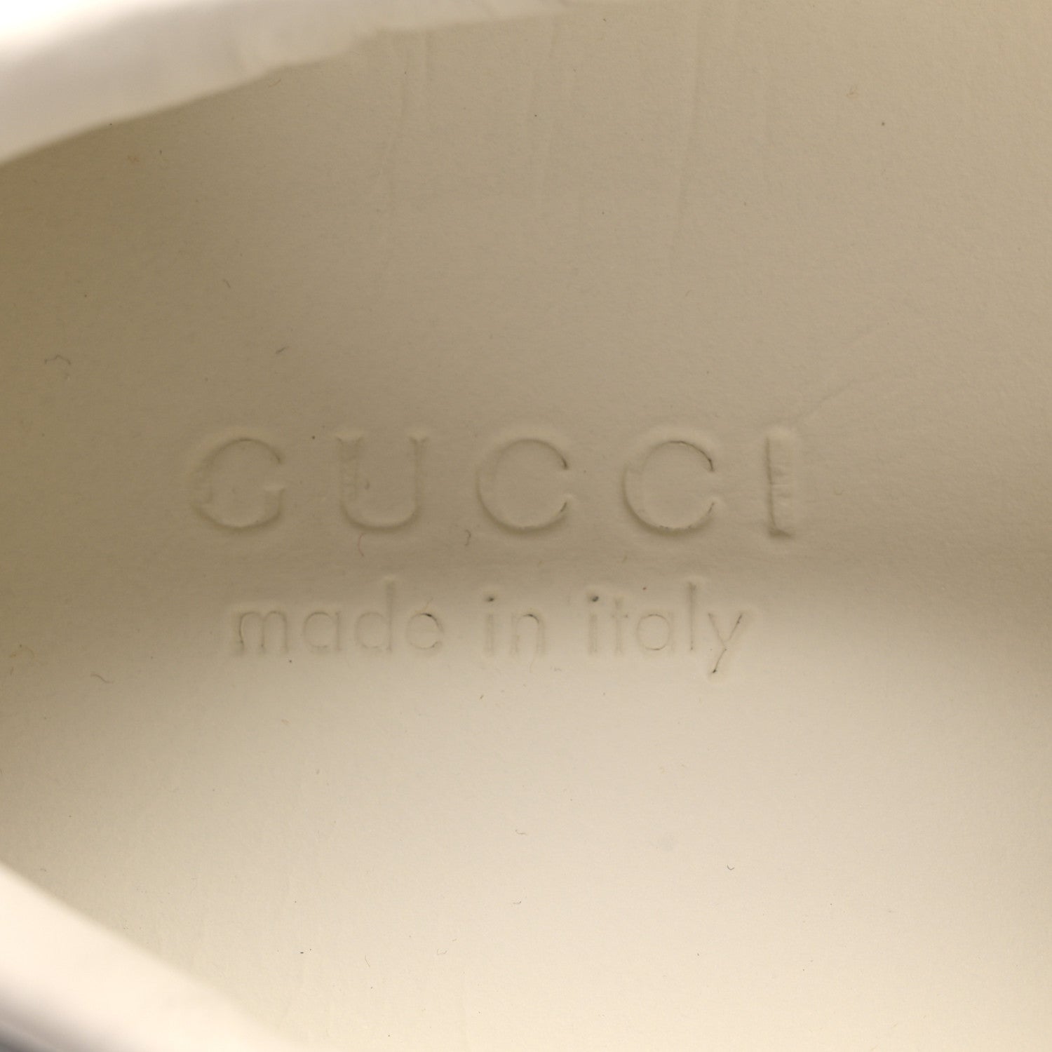 Gucci Calfskin Interlocking G Perforated Mens Ace Sneakers 9.5 White Grey Sky 7 of 11