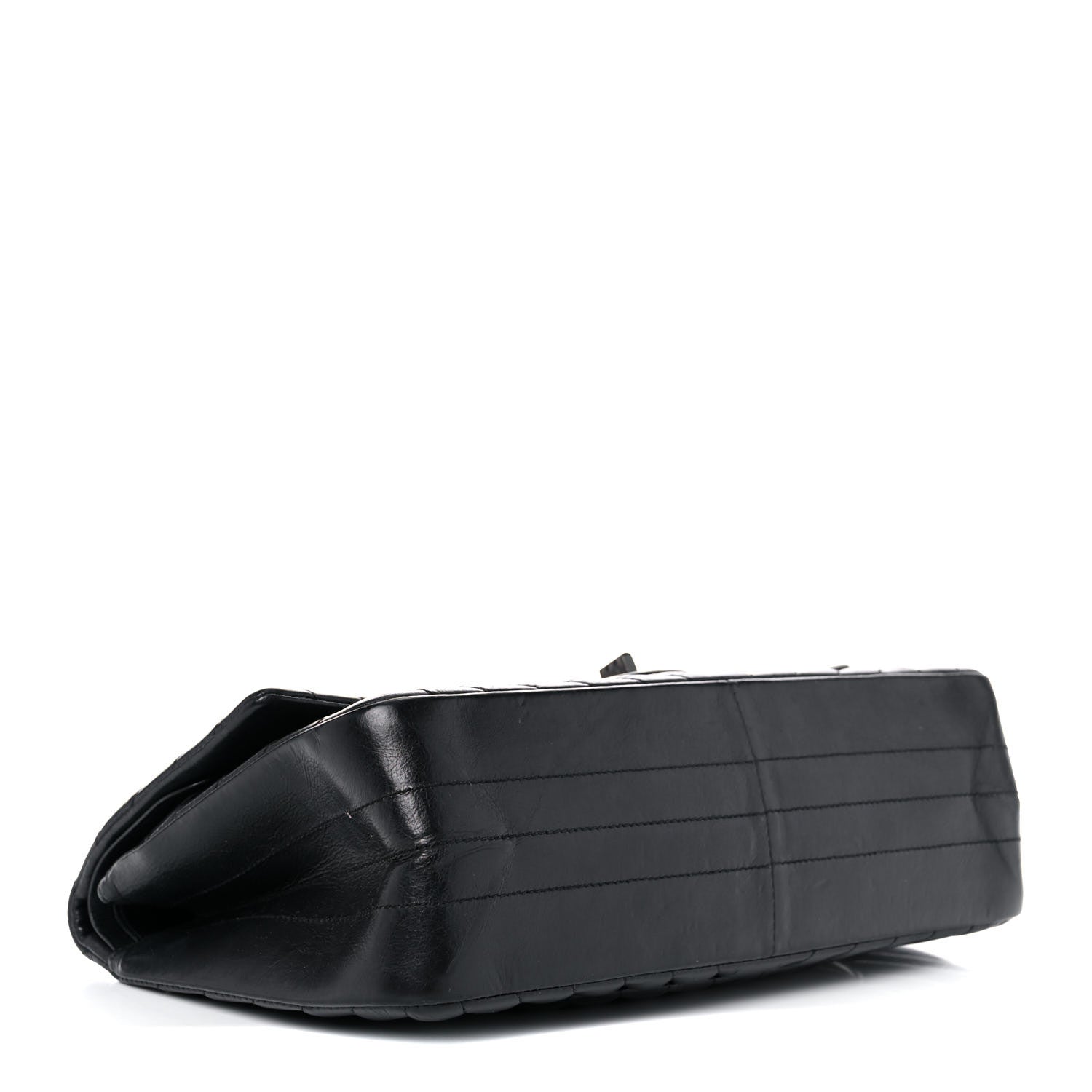 Chanel Aged Calfskin Chevron Quilted 2.55 Reissue 226 So Black 4 of 18
