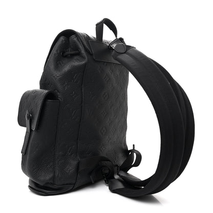 Louis Vuitton Taurillon Monogram Christopher PM Backpack Black 3 of 10