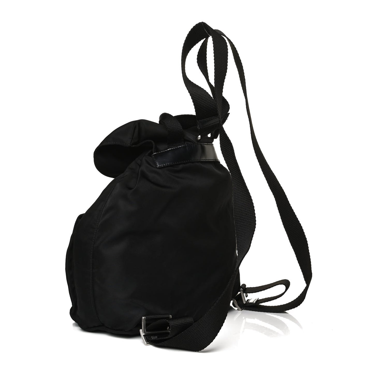 Nylon Vela Small Backpack Black