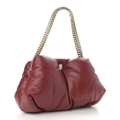 Proenza Schouler Lambskin Puffy Chain Tobo Bag Red 3 of 10