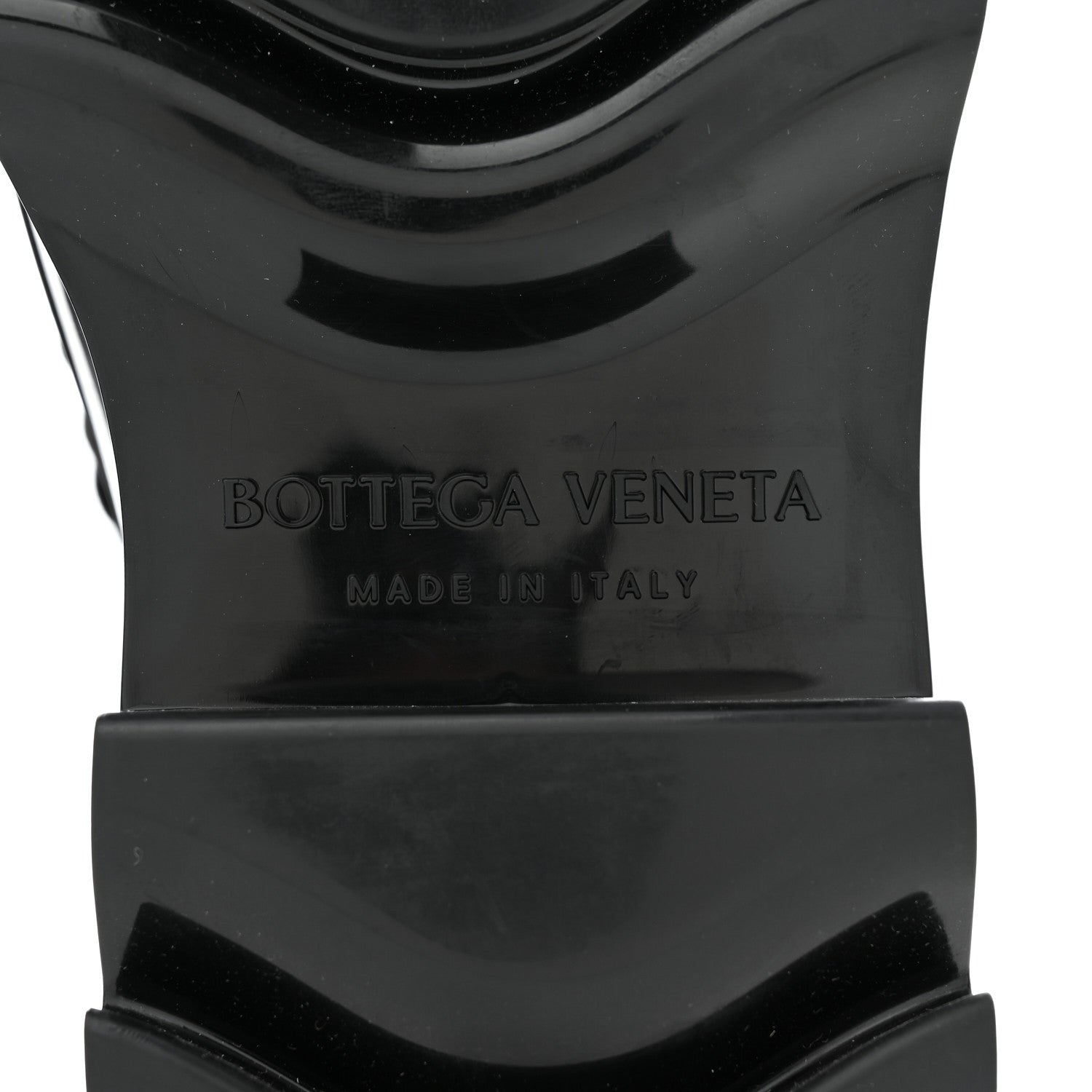 Bottega Veneta Rubber Stride Ankle Boots 42 Black 7 of 7