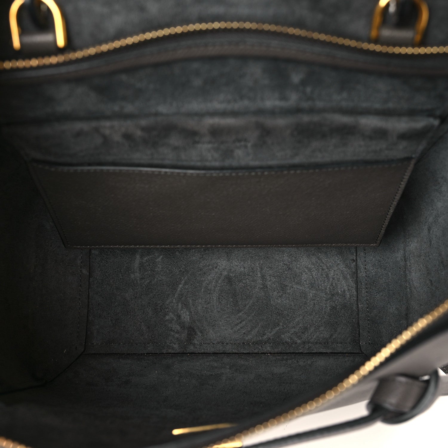 Celine Baby Grained Calfskin Micro Belt Bag Grey 5 of 9