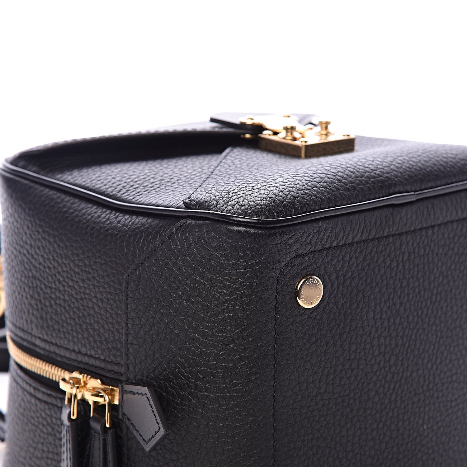 Louis Vuitton Taurillon Neo Square Bag Black 7 of 11
