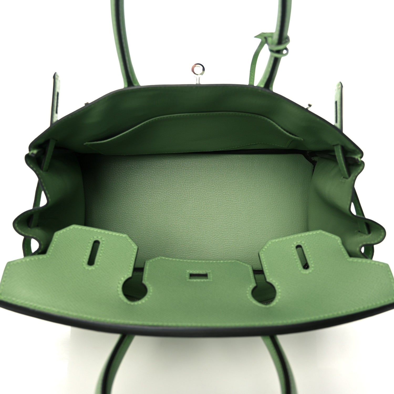 Hermes Epsom Birkin 30 Vert Criquet 7 of 35