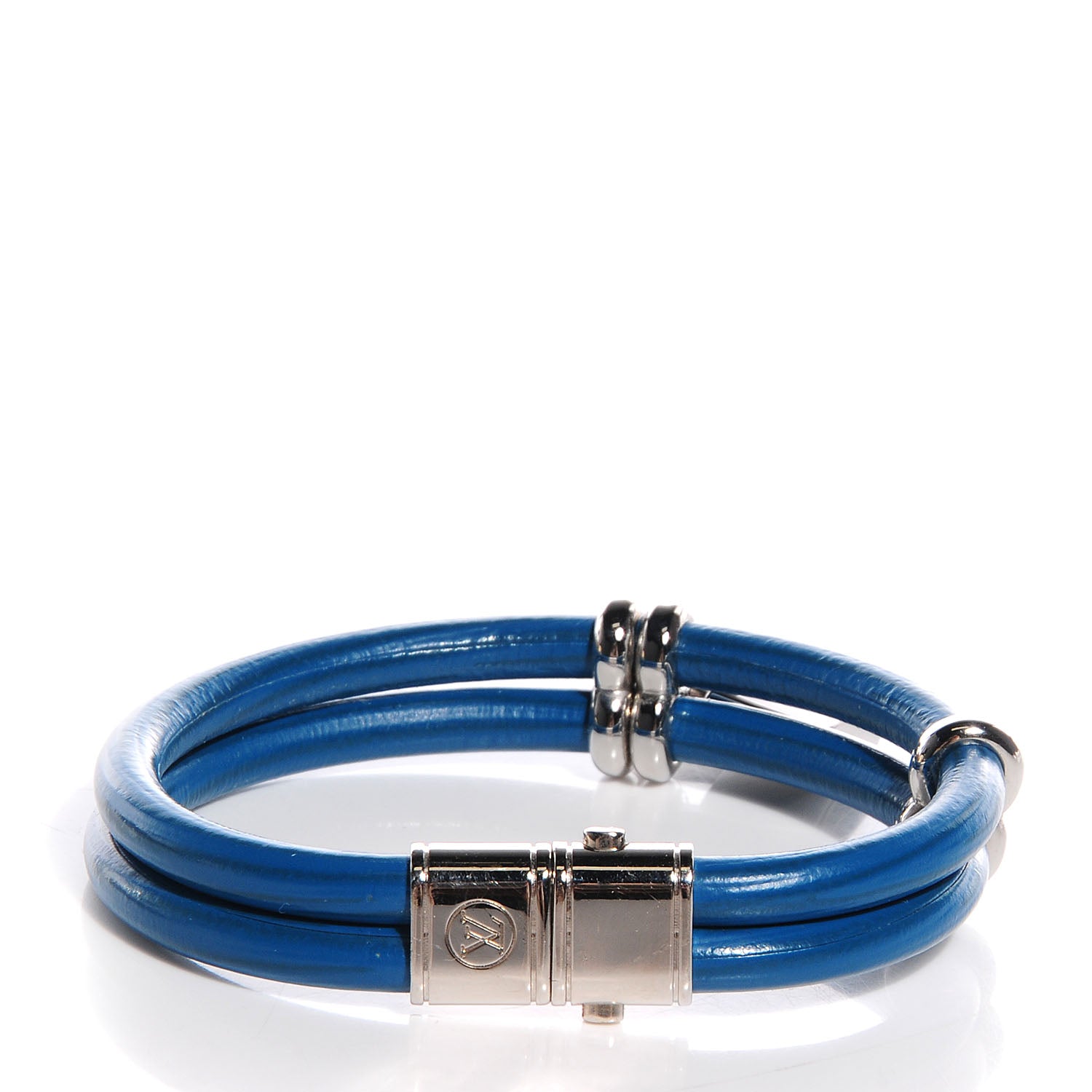 Louis Vuitton Epi Keep It Twice Bracelet 17 Sapphire 3 of 5