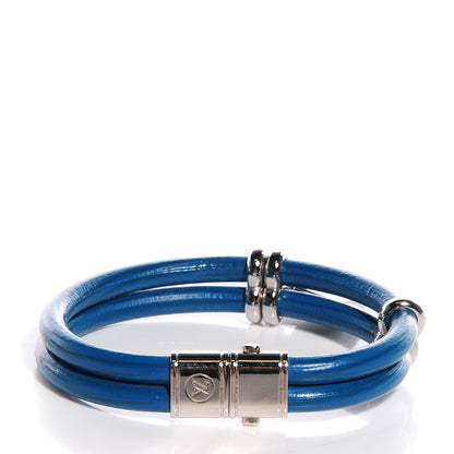 Louis Vuitton Epi Keep It Twice Bracelet 17 Sapphire 3 of 5