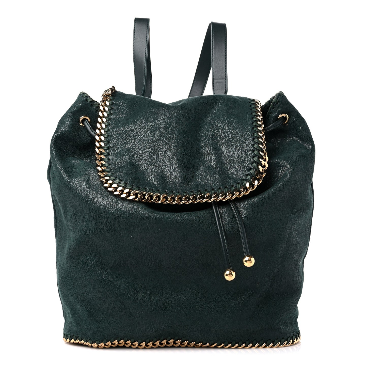Shaggy Deer Falabella Backpack Green