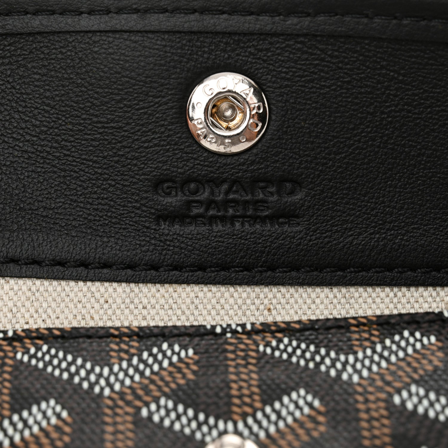 Goyard Goyardine Reversible Mini Anjou Black 12 of 20