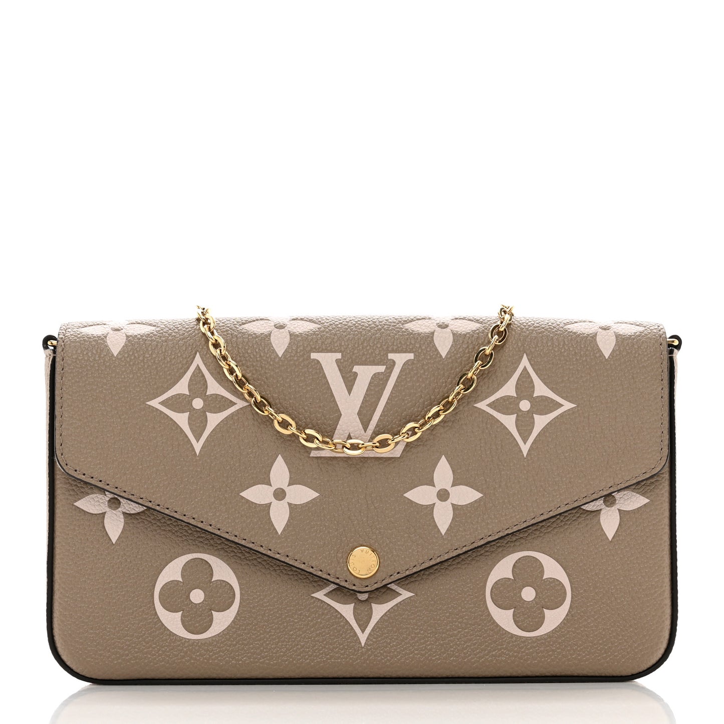 Empreinte Monogram Giant Felicie Pochette Tourterelle Creme