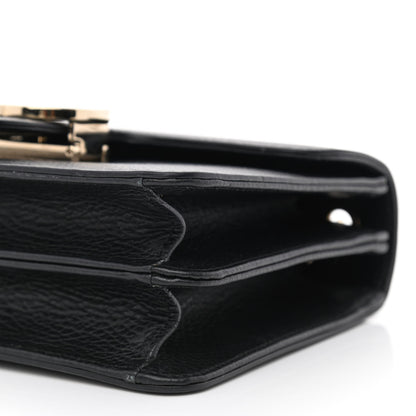 Gucci Dollar Calfskin Small Interlocking G Shoulder Bag Black 10 of 10