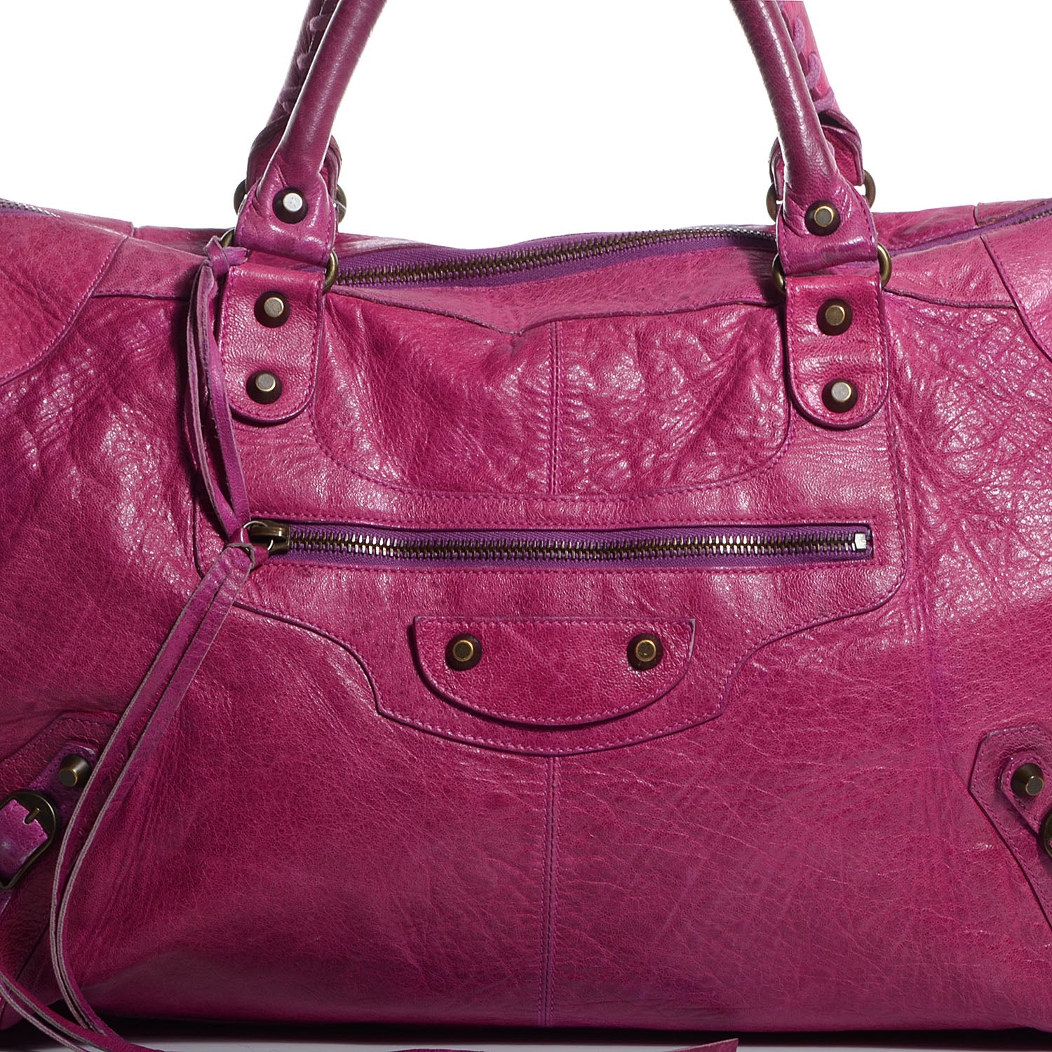Balenciaga Chevre Work Magenta 6 of 11