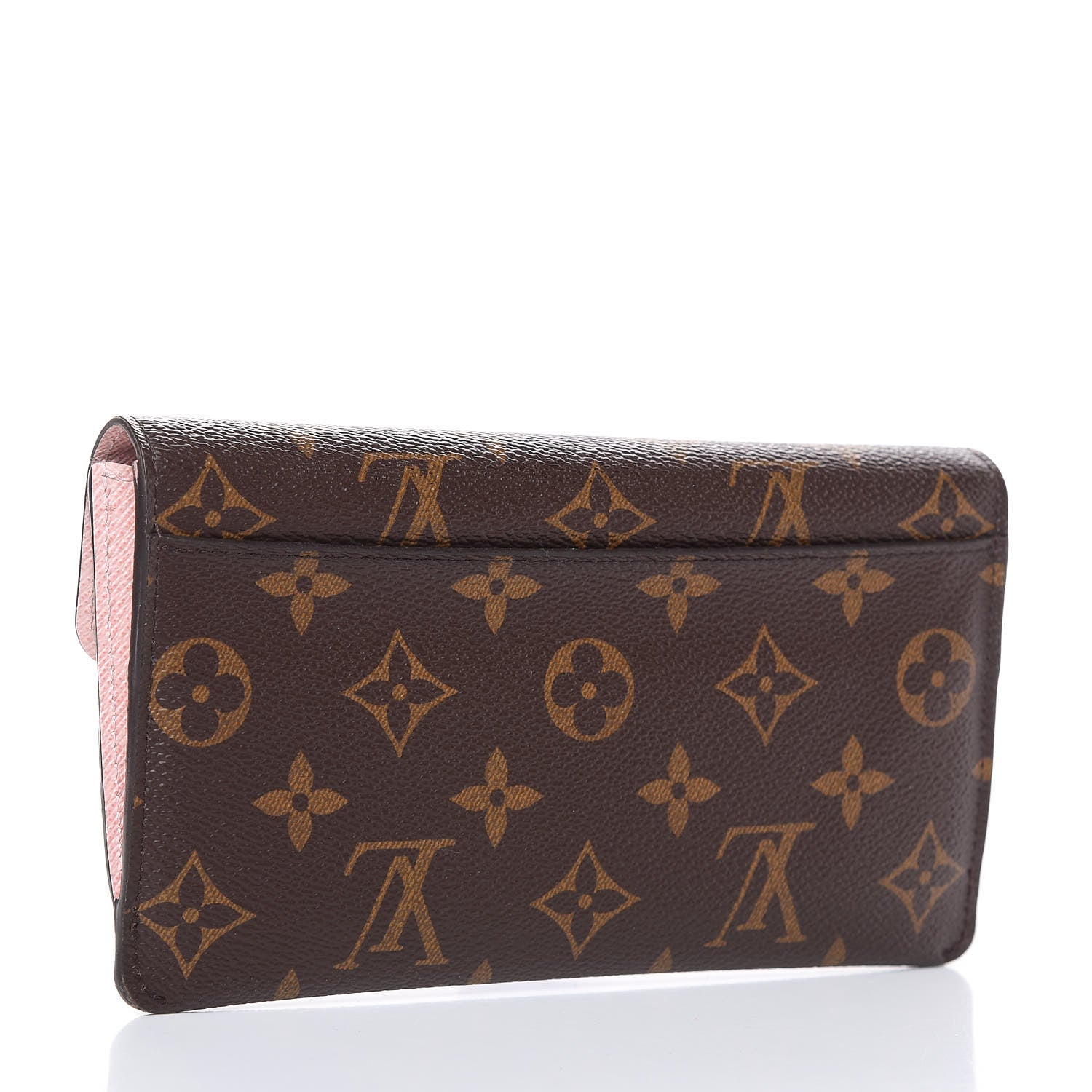 Louis Vuitton Monogram Jeanne Wallet Rose Ballerine 3 of 12