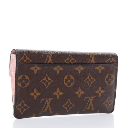 Louis Vuitton Monogram Jeanne Wallet Rose Ballerine 3 of 12