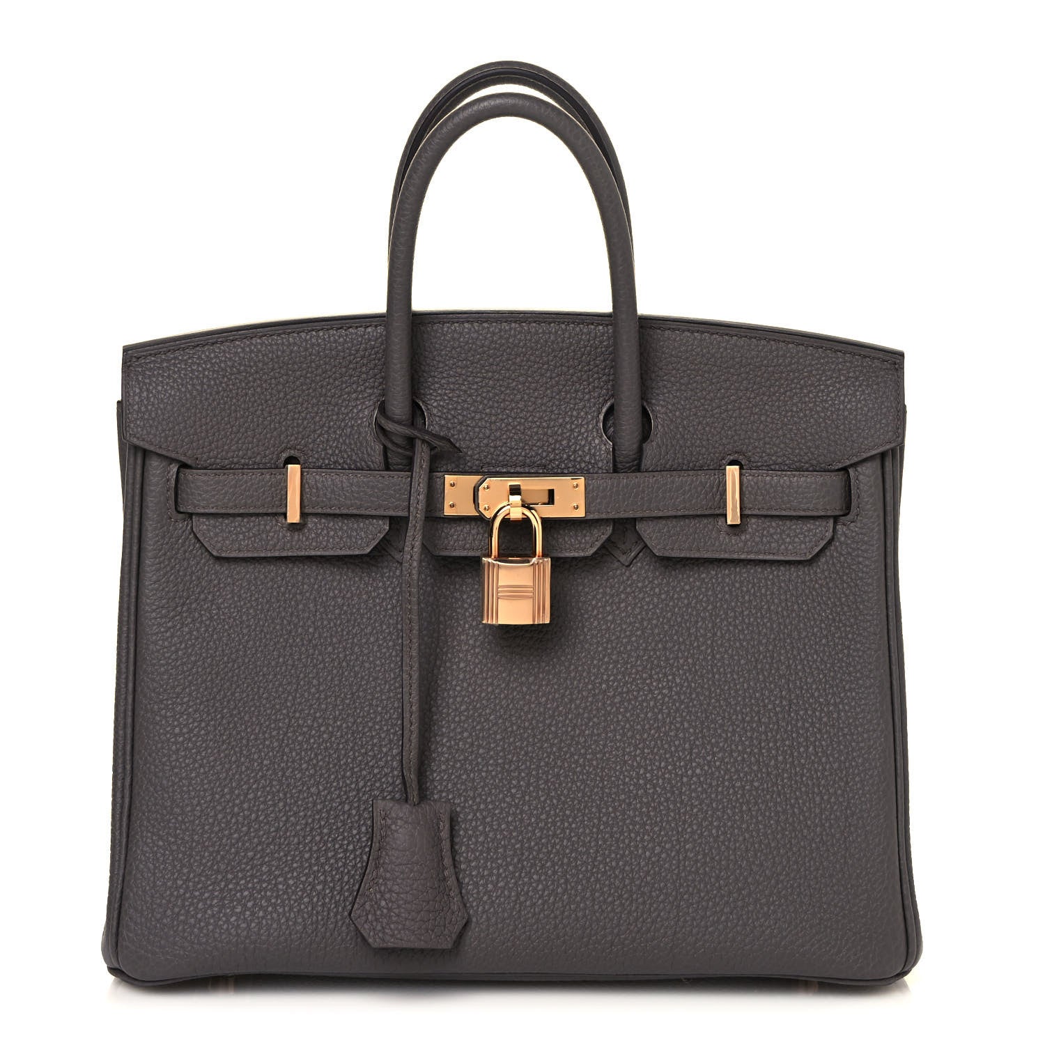 Hermes Togo Birkin 25 Etain 1 of 34