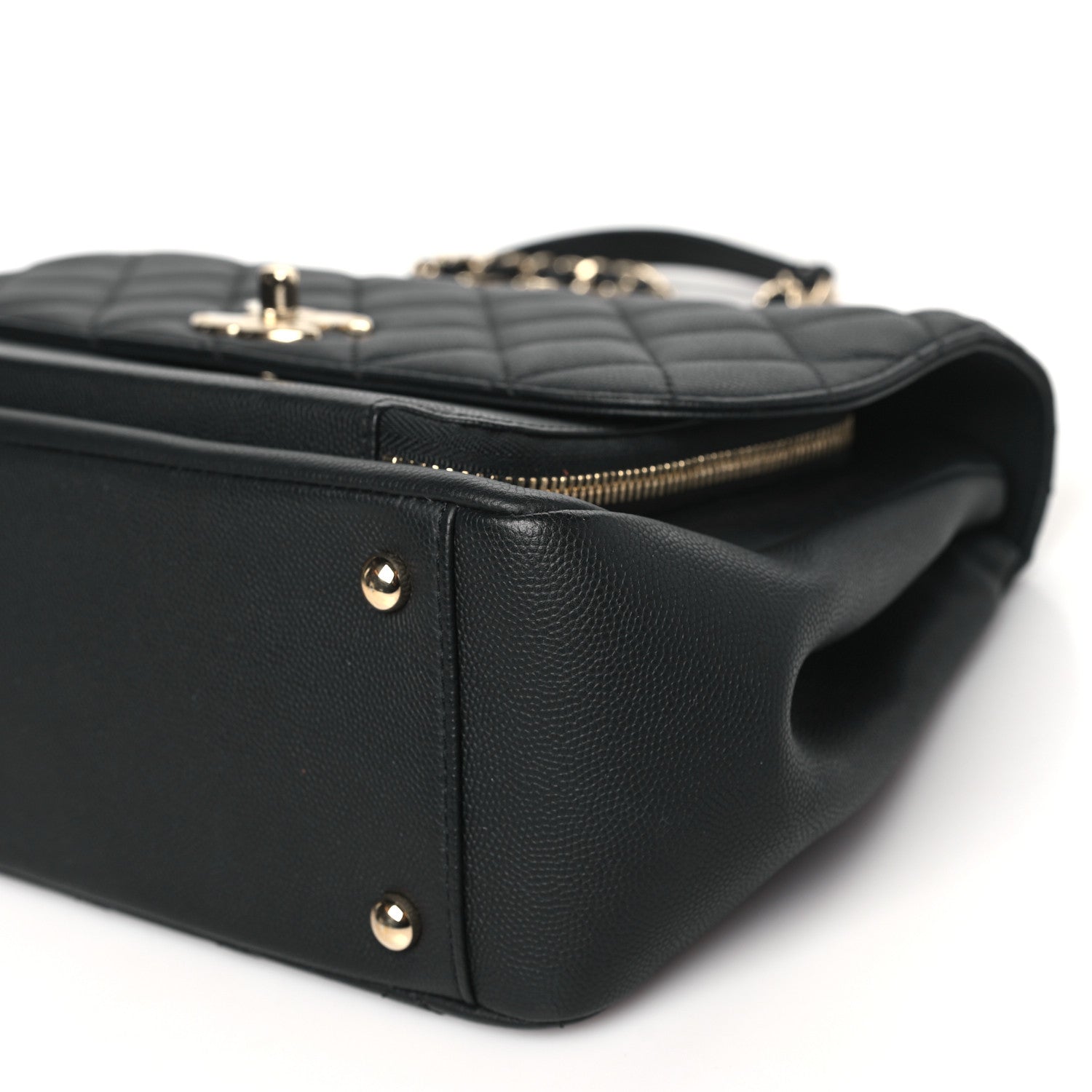 Chanel Caviar Quilted Large Business Affinity Flap Black 9 of 9