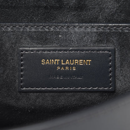 Saint Laurent Calfskin Betty Messenger Asphalt 6 of 10