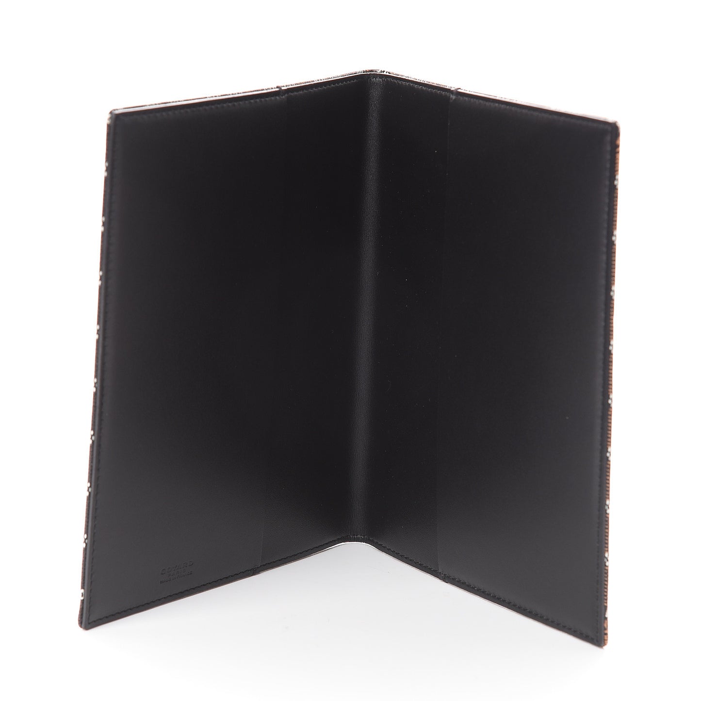 Goyardine Agenda Cover Black