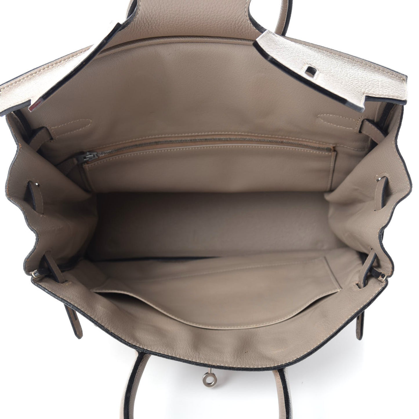 Taurillon Clemence HAC Birkin 32 Gris Tourterelle