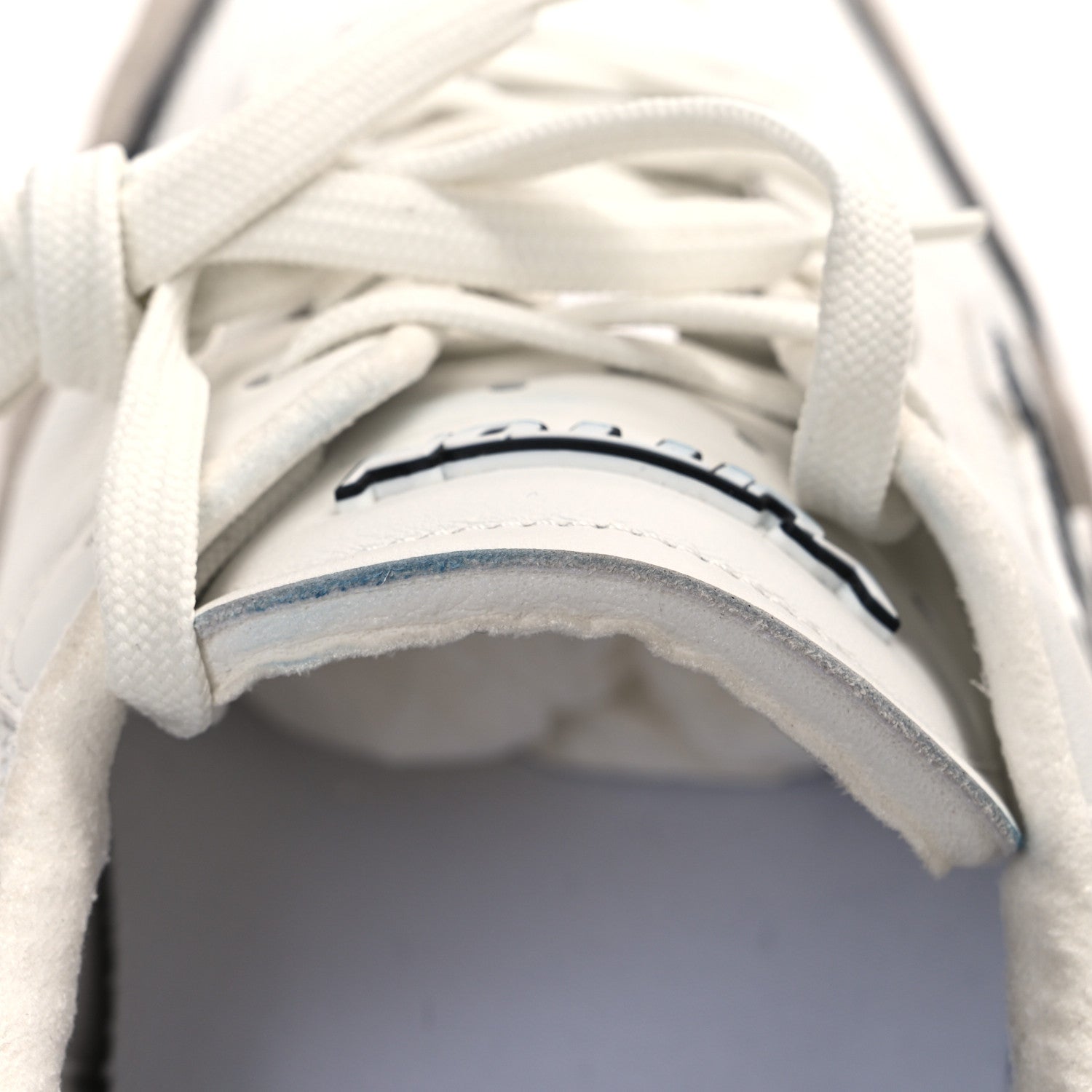 Louis Vuitton Suede Calfskin Mesh Rally Sneakers 8.5 Grey White 11 of 11