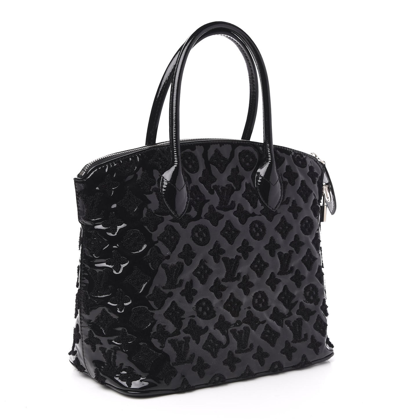 Patent Lambskin Fascination Lockit Vert Fonce