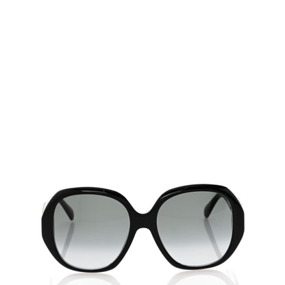 Gucci Acetate Round Frame Sunglasses GG0796S Black 2 of 9