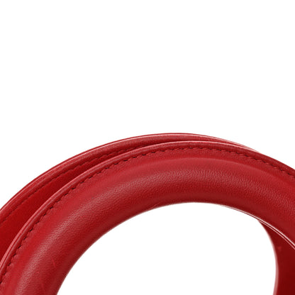 Christian Dior Lambskin Cannage Medium Lady Dior Red 15 of 15