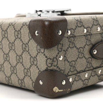 Gucci GG Supreme Monogram Globe-Trotter Beauty Case Brown 10 of 10