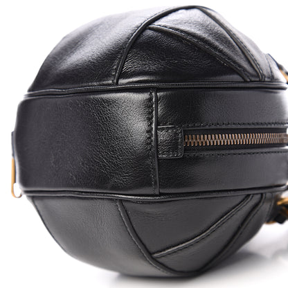 Gucci Piuma Lux Energy Mini Tifosa Basketball Shaped Shoulder Bag Black 8 of 9