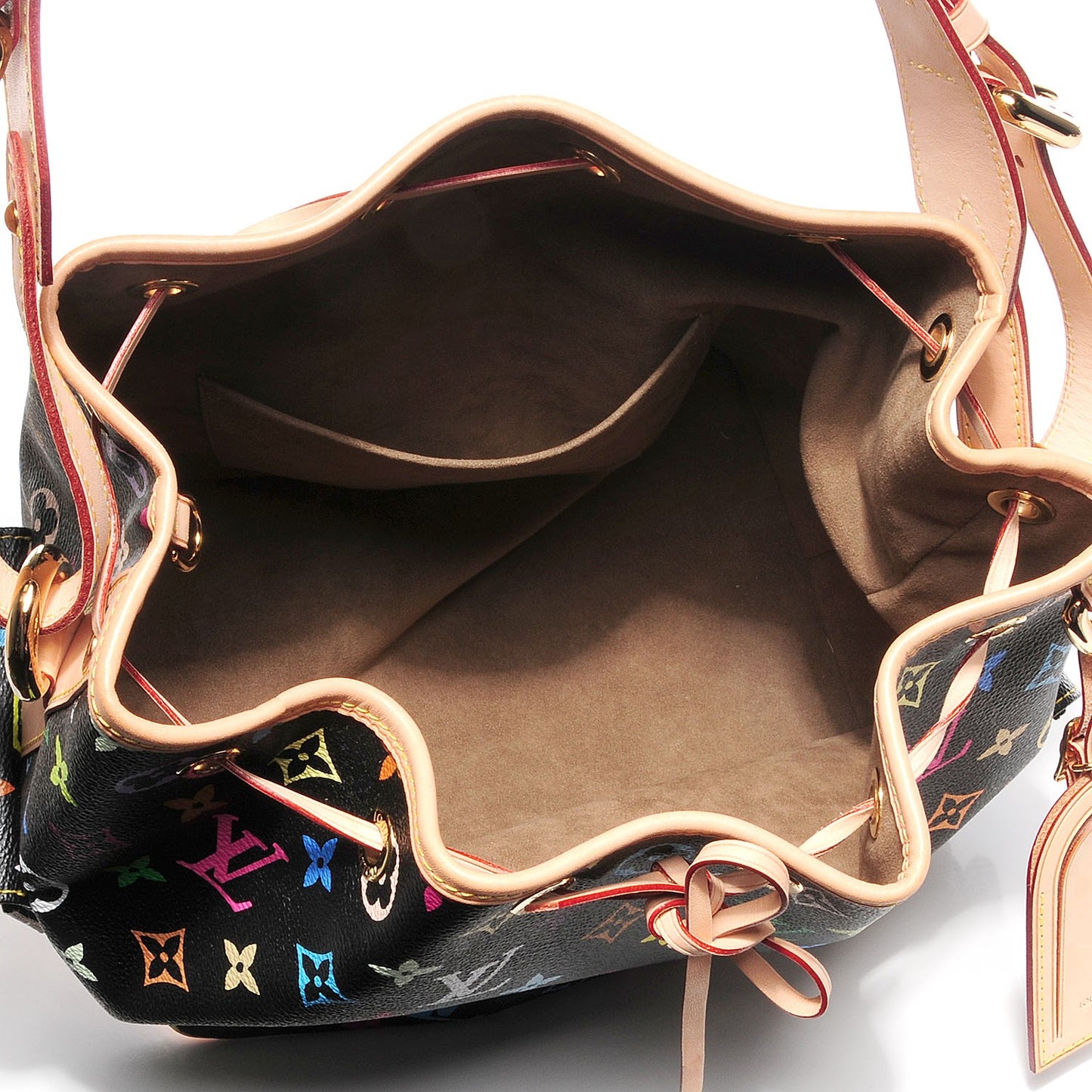 Monogram Multicolor Petit Noe Black