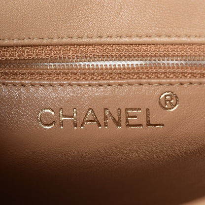 Chanel Lambskin Quilted Mini Camellia Flap Beige 6 of 12