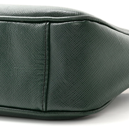 Prada Saffiano Lux Re-Edition 2005 Shoulder Bag Smeraldo 11 of 12