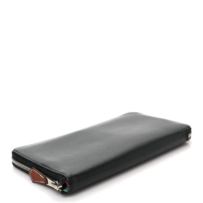 Hermes Epsom Silk'In Wallet Black 4 of 6