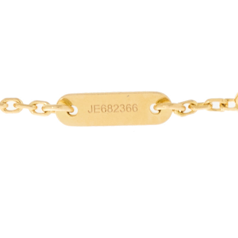 Van Cleef & Arpels 18K Yellow Gold Mother of Pearl Sweet Alhambra Bracelet 4 of 4