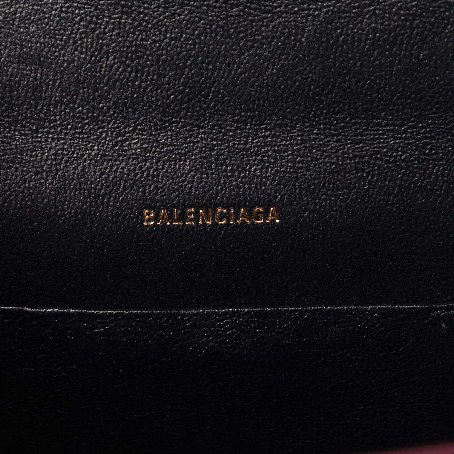 Balenciaga Box Calfskin XS Sharp Top Handle Bag Burgundy 8 of 9