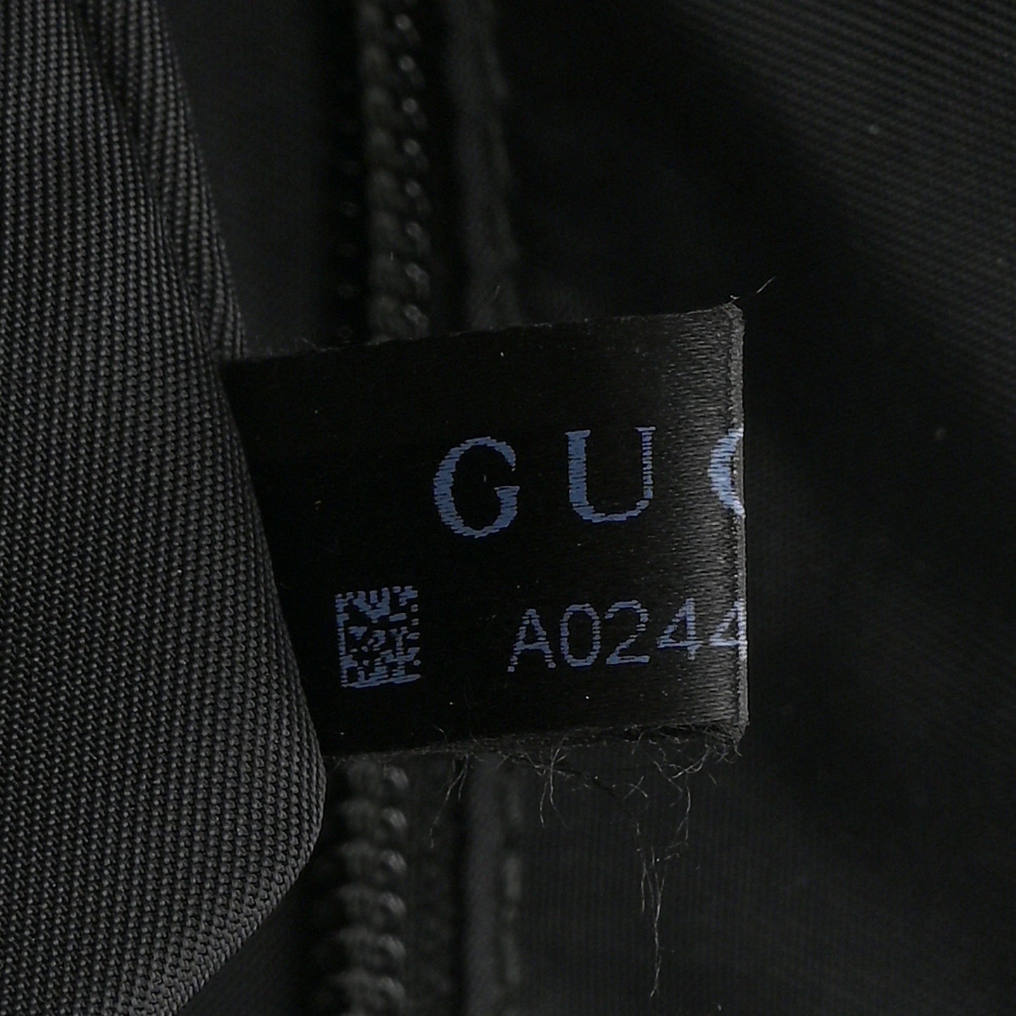GG Supreme Monogram Web Flap Messenger Bag Black