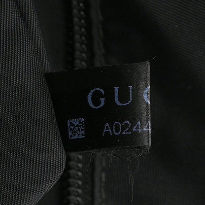 Gucci GG Supreme Monogram Web Flap Messenger Bag Black 8 of 11