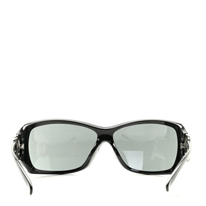 Chanel Acetate CC Sunglasses 0020 Black 3 of 7