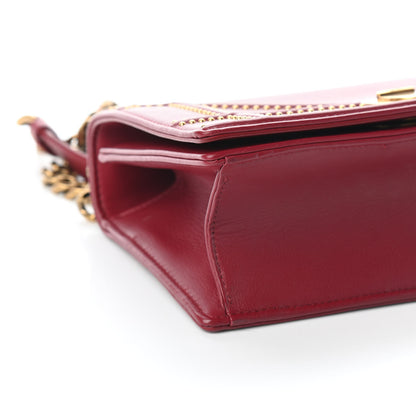 Christian Dior Calfskin Studded Medium Diorama Flap Bag Red 7 of 8