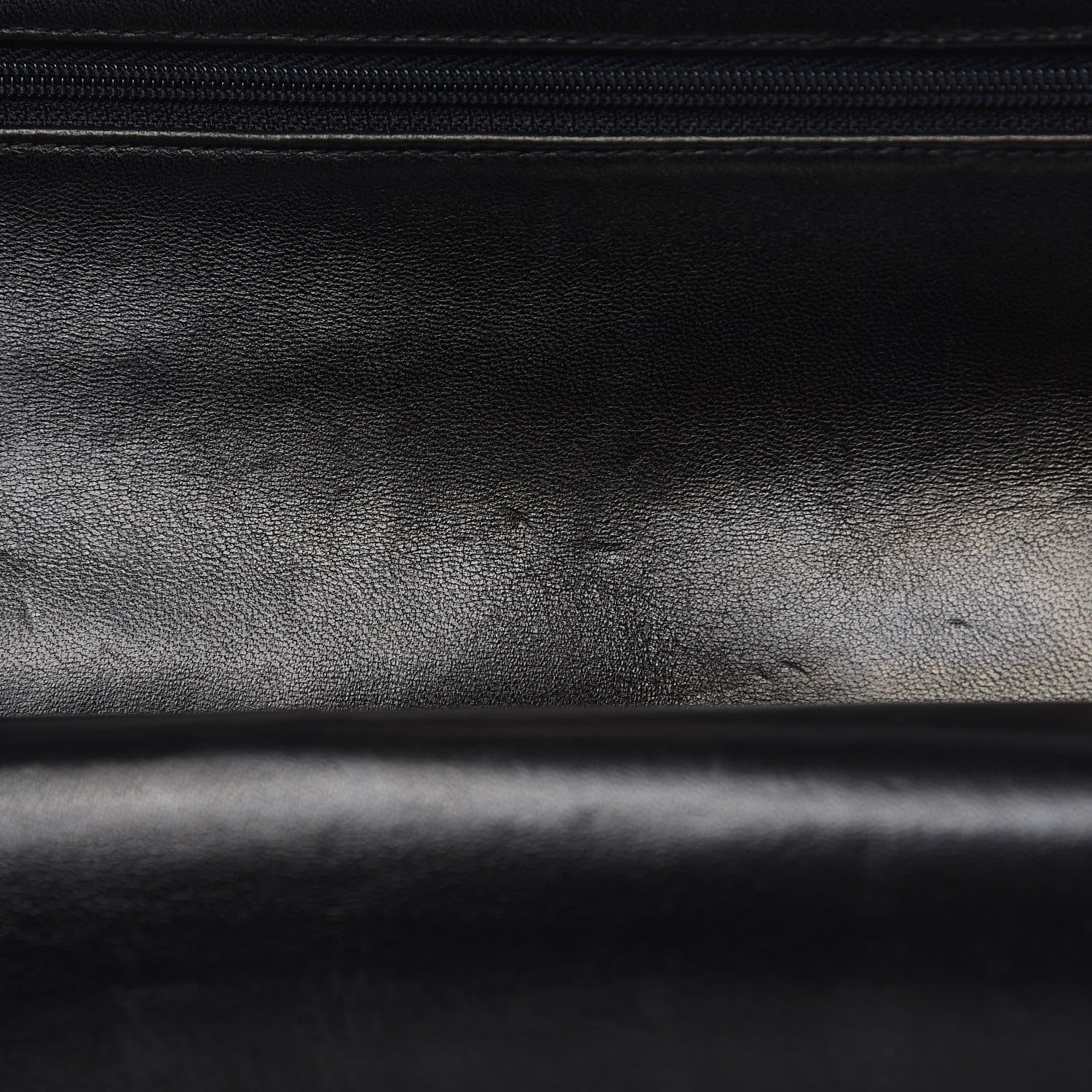 Chanel Lambskin Quilted Medium Double Flap Black 11 of 15