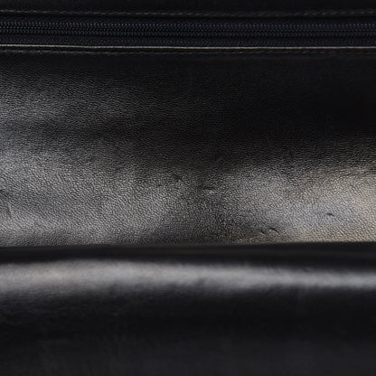 Chanel Lambskin Quilted Medium Double Flap Black 11 of 15