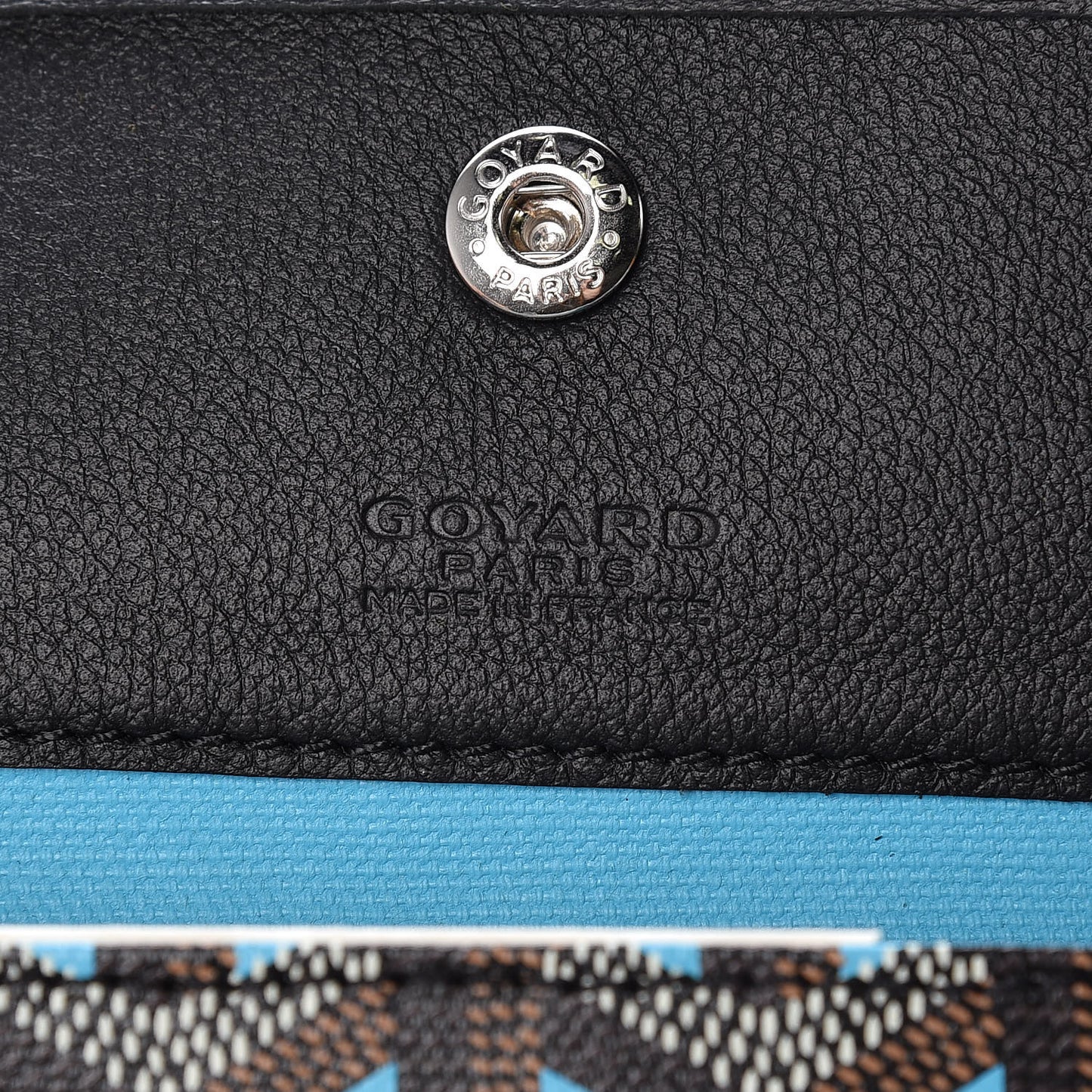 Goyardine Saint Louis Claire Voie PM Black Blue