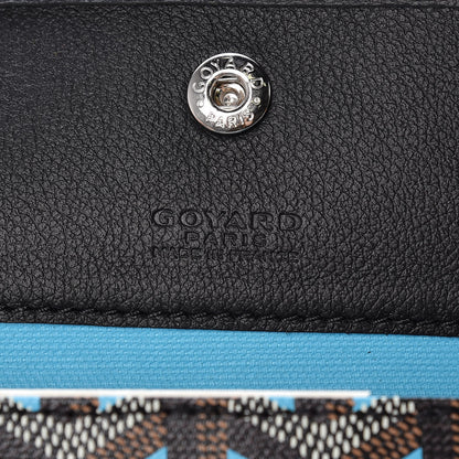 Goyard Goyardine Saint Louis Claire Voie PM Black Blue 7 of 10