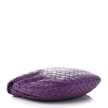 Bottega Veneta Nappa Intrecciato Teen Jodie Hobo Eggplant 4 of 12