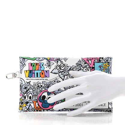 Louis Vuitton Monogram Comics Medium Trio Envelope Pouch Multicolor 2 of 6