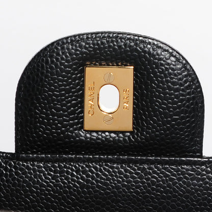 Chanel Caviar Quilted Jumbo Double Flap Black 5 of 9