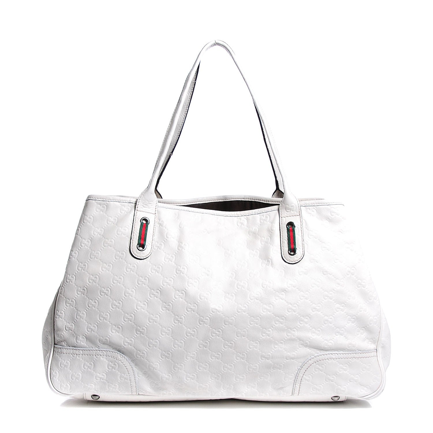 Gucci Guccissima Large Princy Tote White 1 of 7