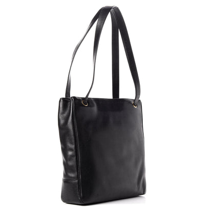 Chanel Caviar CC Tote Black 3 of 11